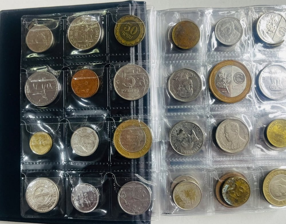 ألبوم عملات معدنية قديمة – 120 قطعة - 11 - 7