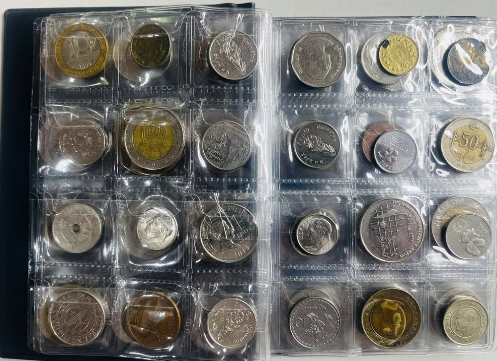 ألبوم عملات معدنية قديمة – 120 قطعة - 11 - 3