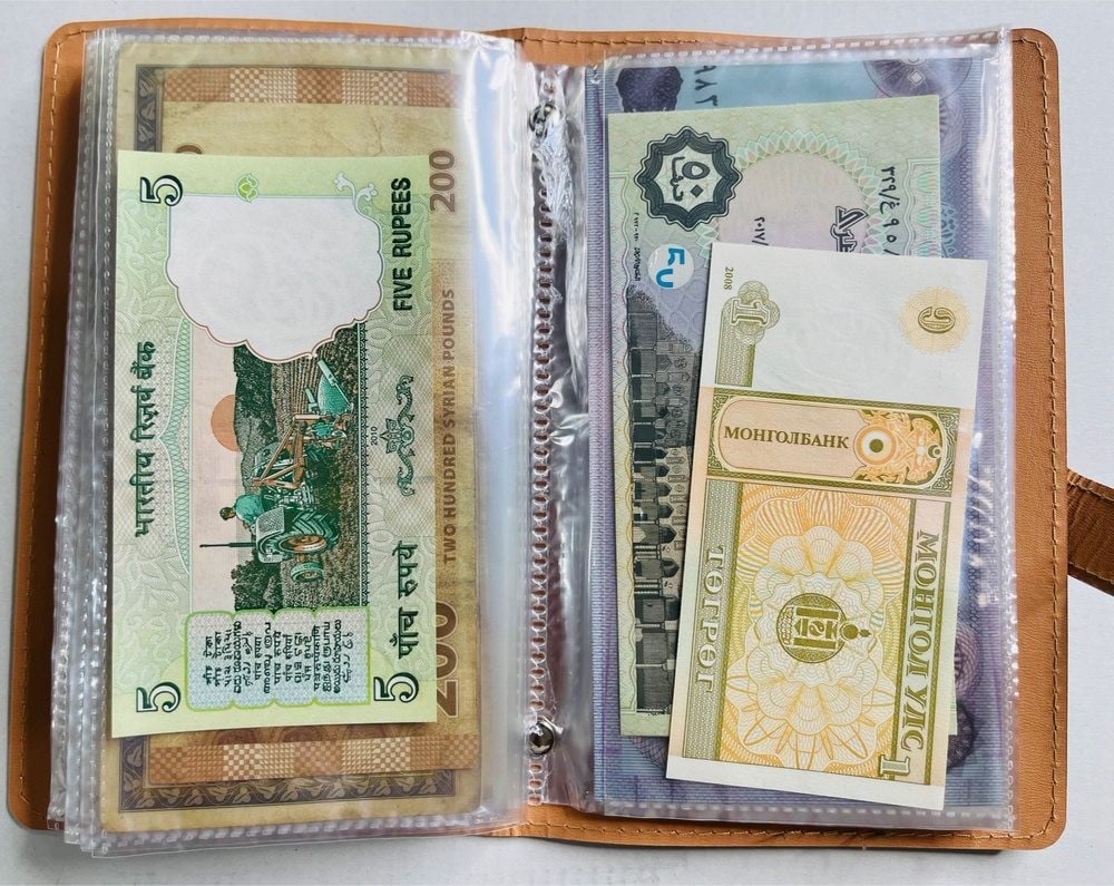 ألبوم عملات ورقية قديمة متنوعة – 50 قطعة - 12 - 5
