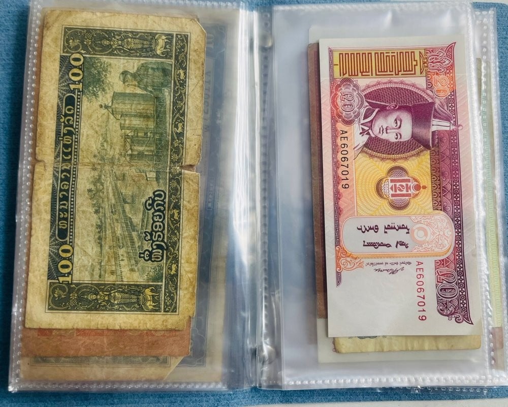 Album of 50 Vintage Assorted Banknotes - 3 - 5