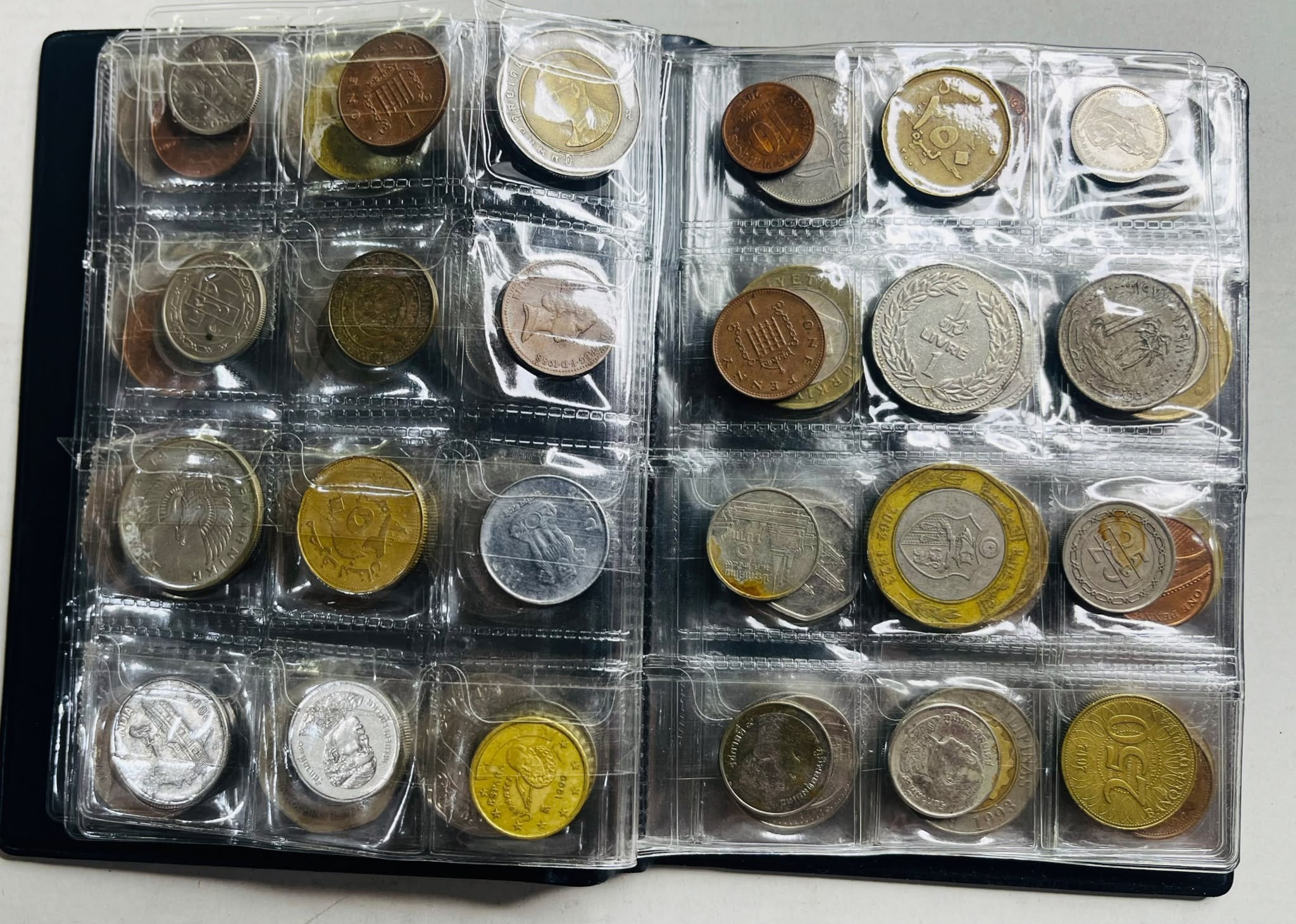 Album of 120 Vintage Coins - 5 - 3