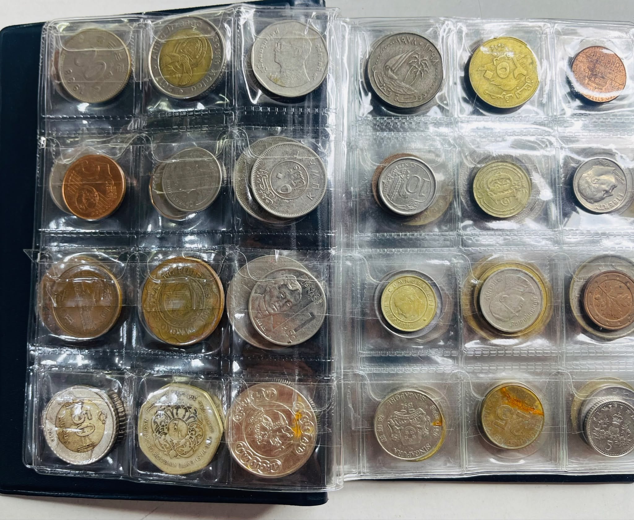 Album of 120 Vintage Coins - 5 - 2