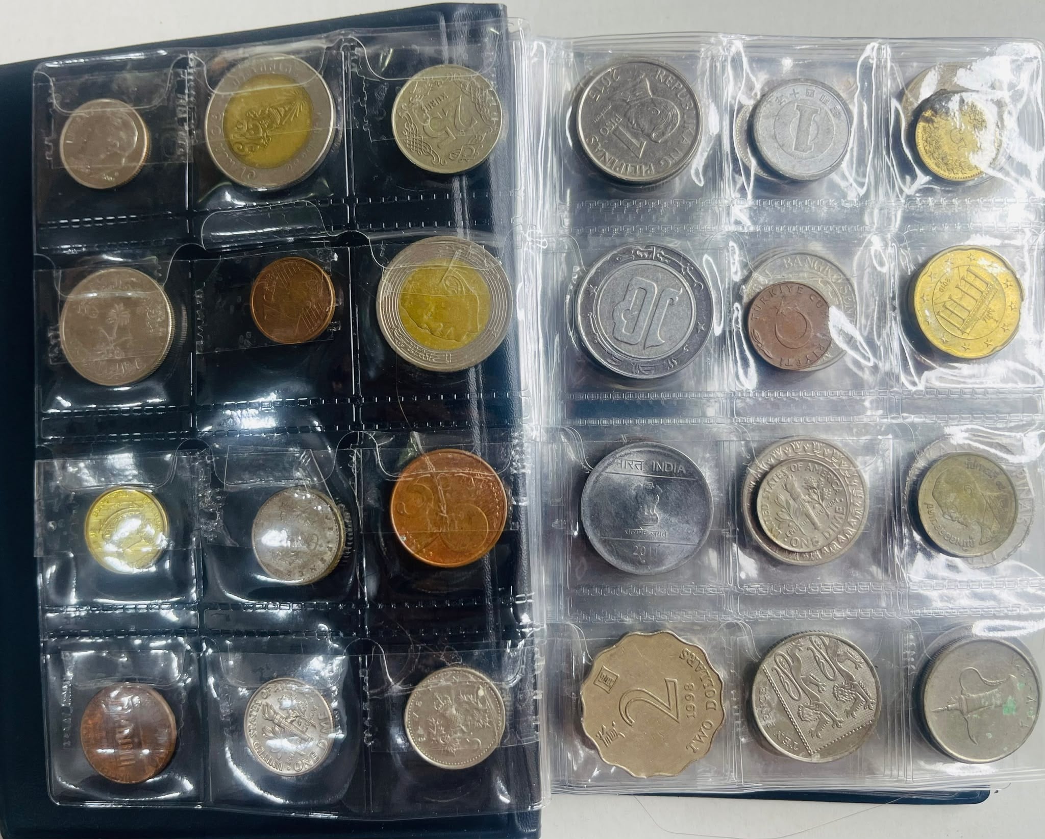Album of 120 Vintage Coins - 8 - 1