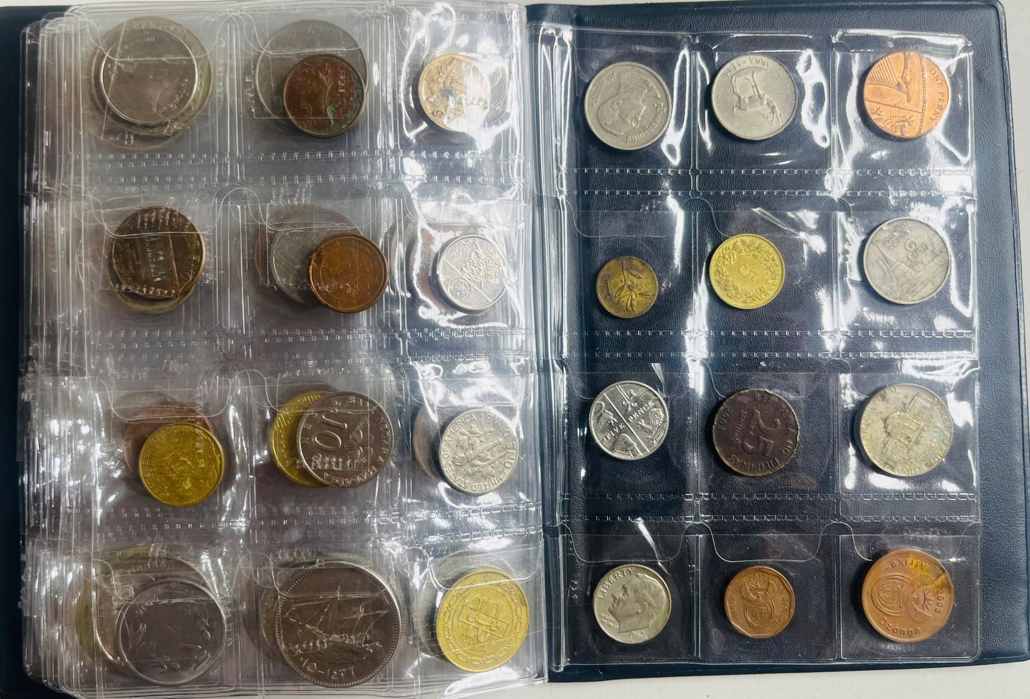 Album of 120 Vintage Coins - 8 - 5