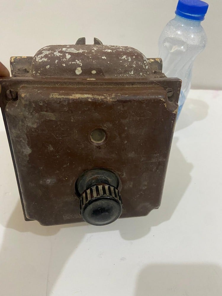 A Rotary Electrical Switch/Old Industrial Control Switch - 1