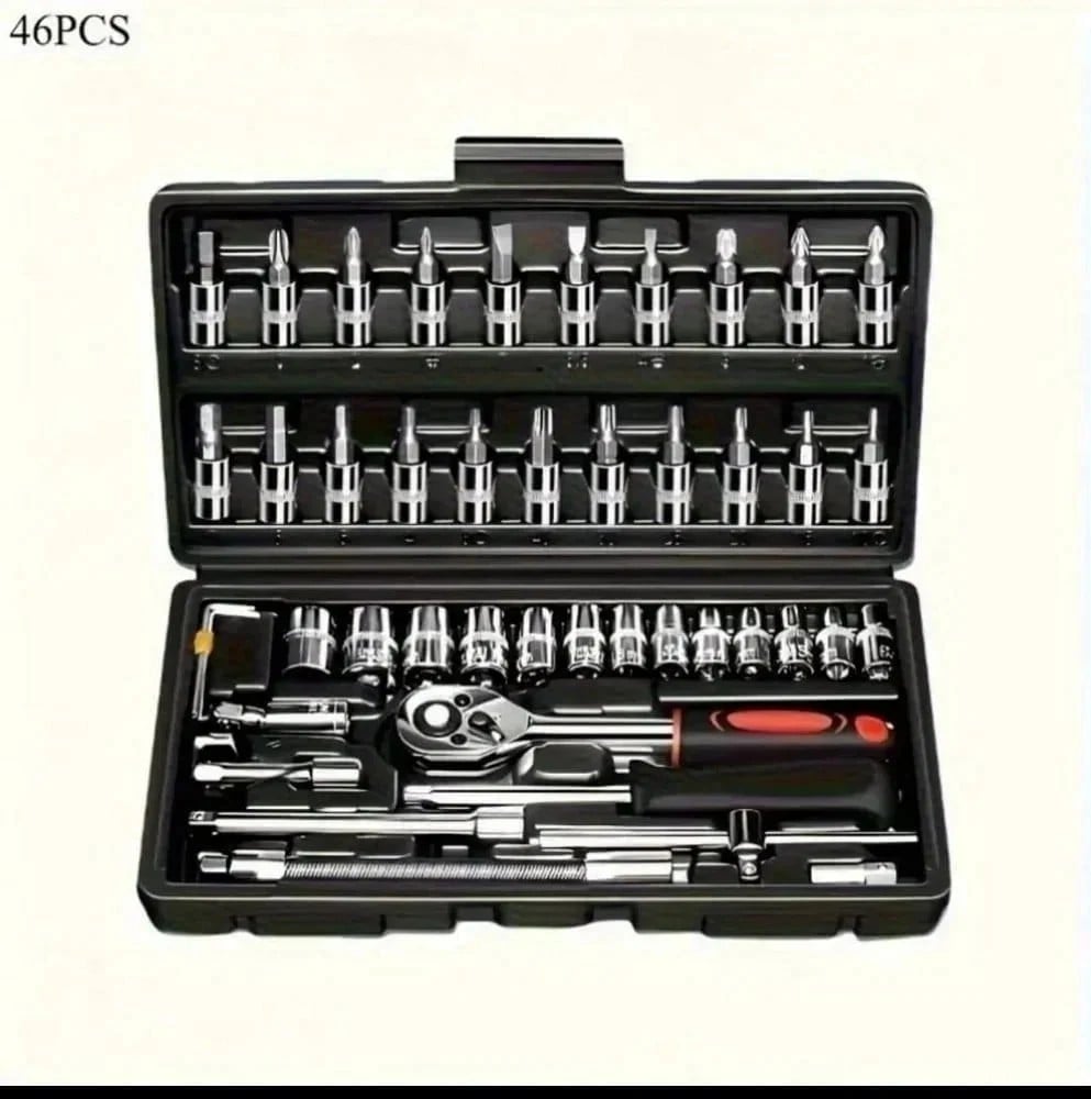 Professional 46-Piece Tool Set Made From High-Quality - 1 - 1