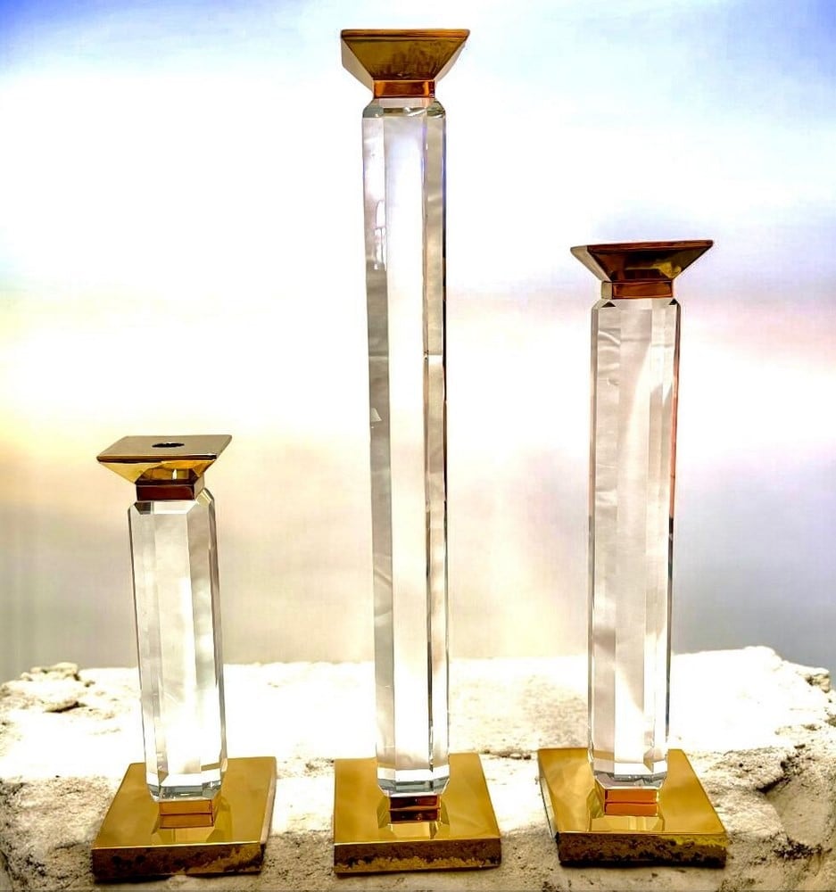 Luxury Candleholder Set – 3 Pieces - 1