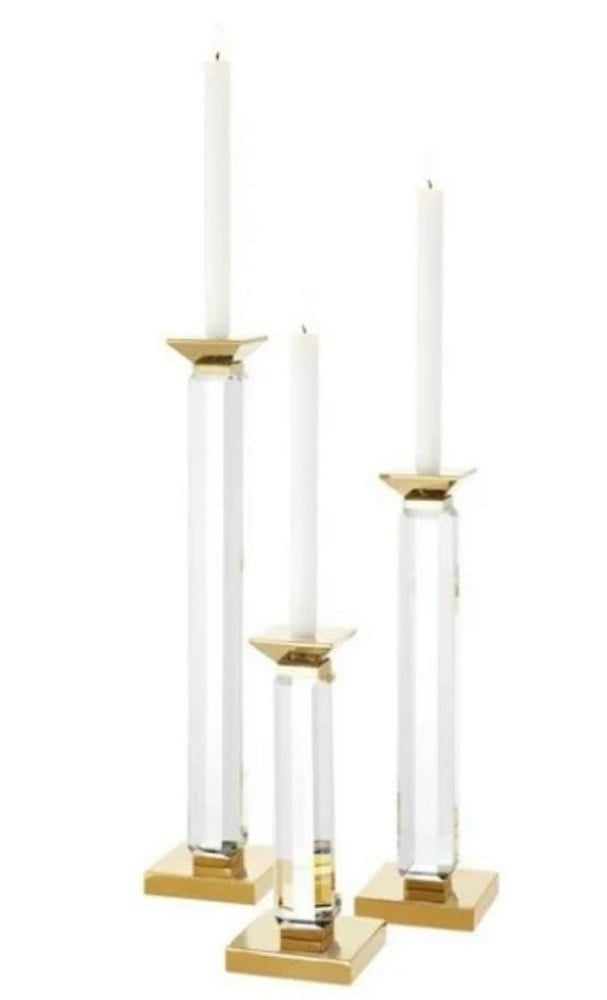 Luxury Candleholder Set – 3 Pieces - 8