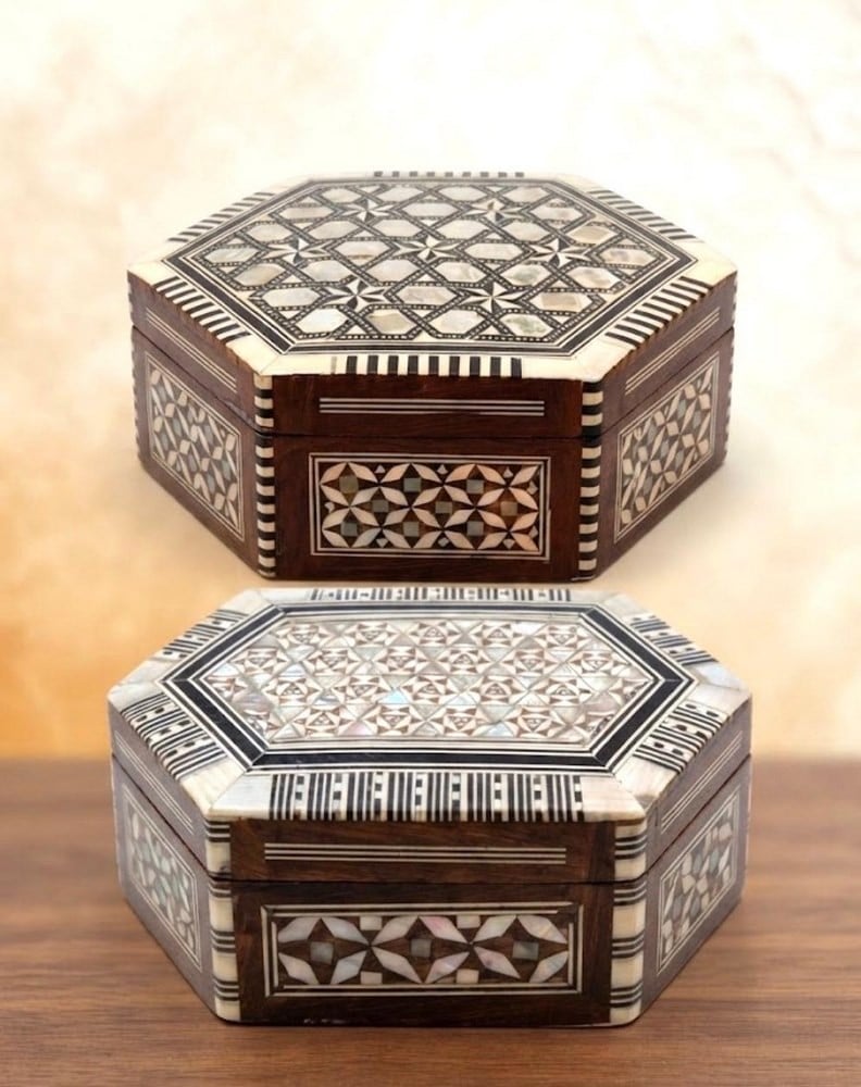 Handmade Jewelry And Collectibles Boxes - 1