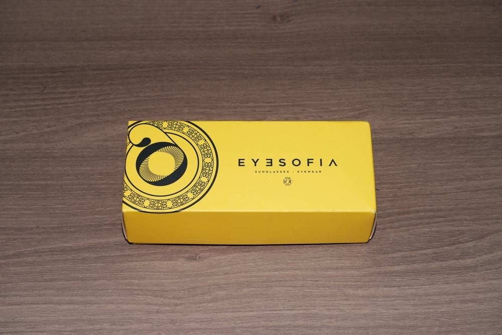 نظارة شمسية رجالية سوداء Eyesofia - 2