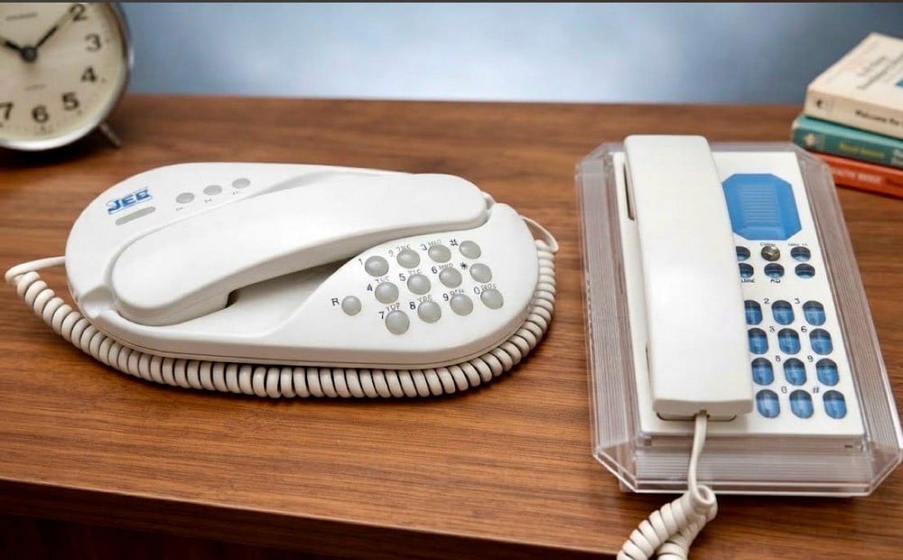 A Unique and Distinctive Pair of Vintage Telephones - 1