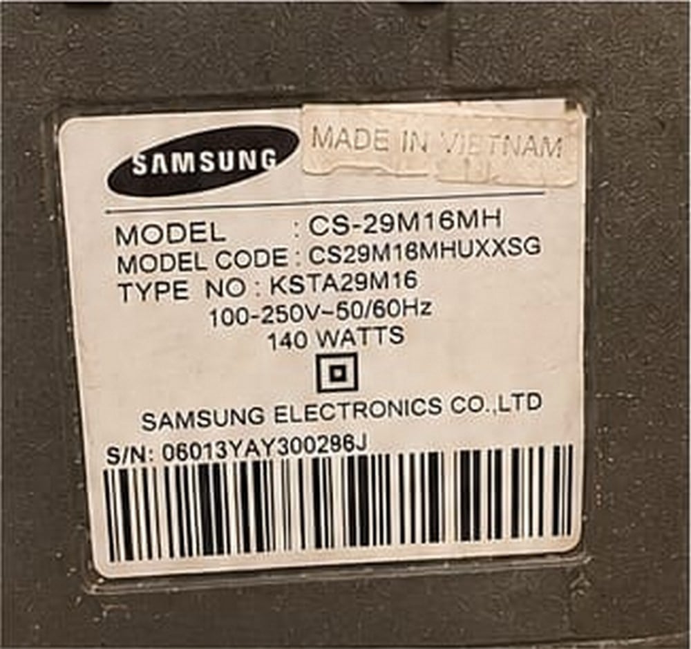Samsung TV (Box) 29-inch Classic - 4