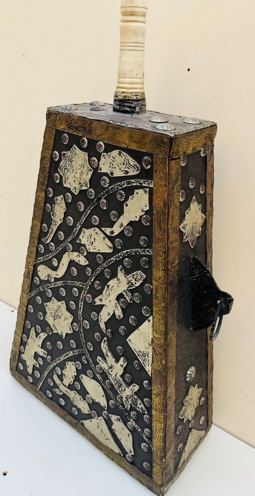 Antique Moroccan Powder Flask - 5