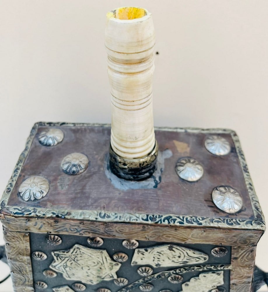 Antique Moroccan Powder Flask - 1
