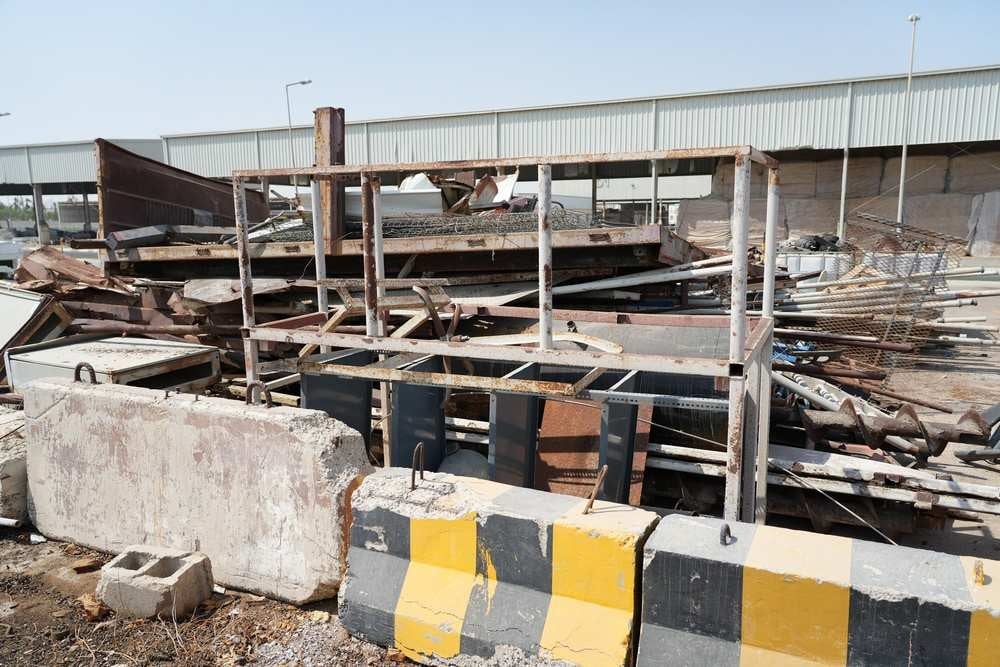 Long Metal Pipes, Frames & Structural Scrap - 6