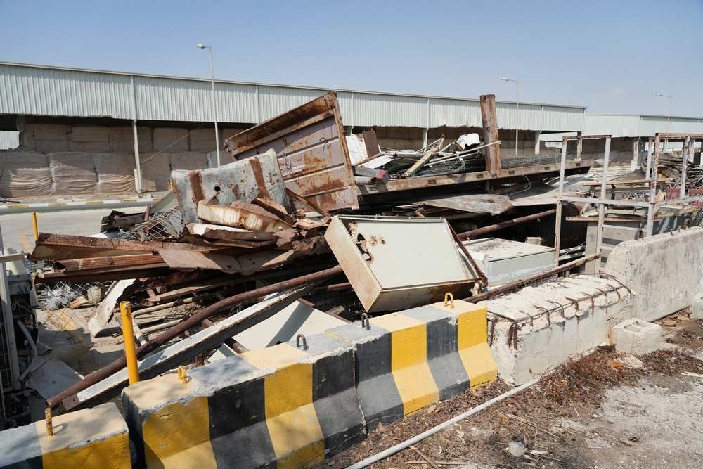 Long Metal Pipes, Frames & Structural Scrap - 2