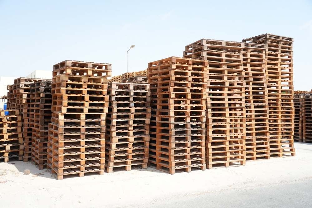 طبالي خشبية – حوالي 10,000 قطعة - 3