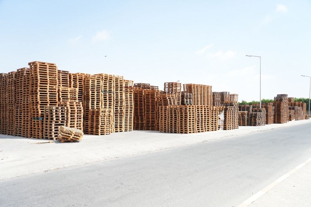 طبالي خشبية – حوالي 10,000 قطعة - 2