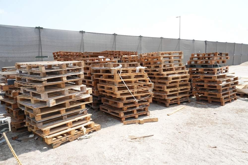 Used Wooden Pallets - 1