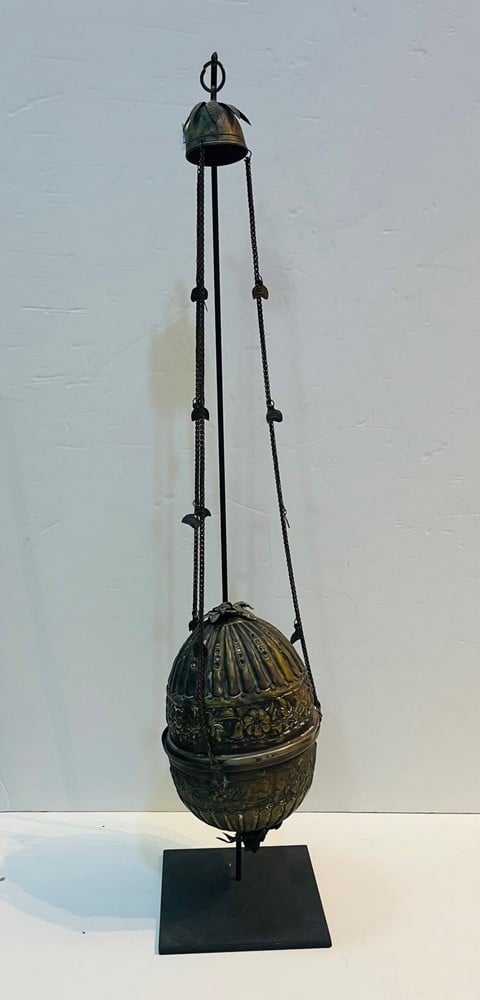 Antique Hanging Ottoman Incense Burner - 1