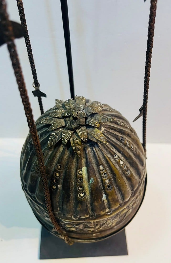 Antique Hanging Ottoman Incense Burner - 8