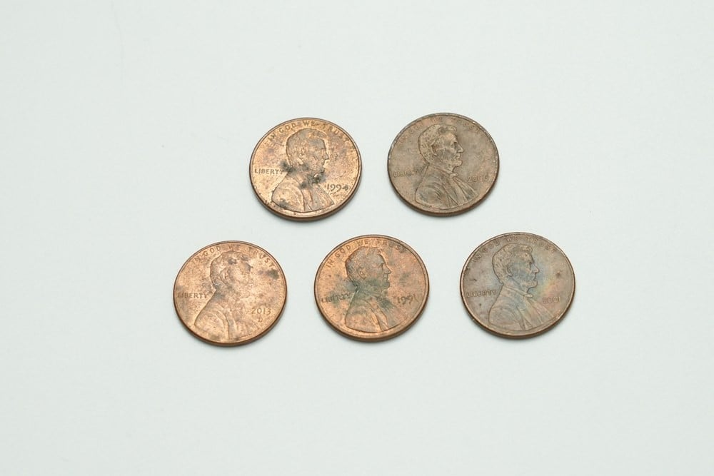 Collection Of 10 American One-Cent Coins – Lincoln Cents - 5