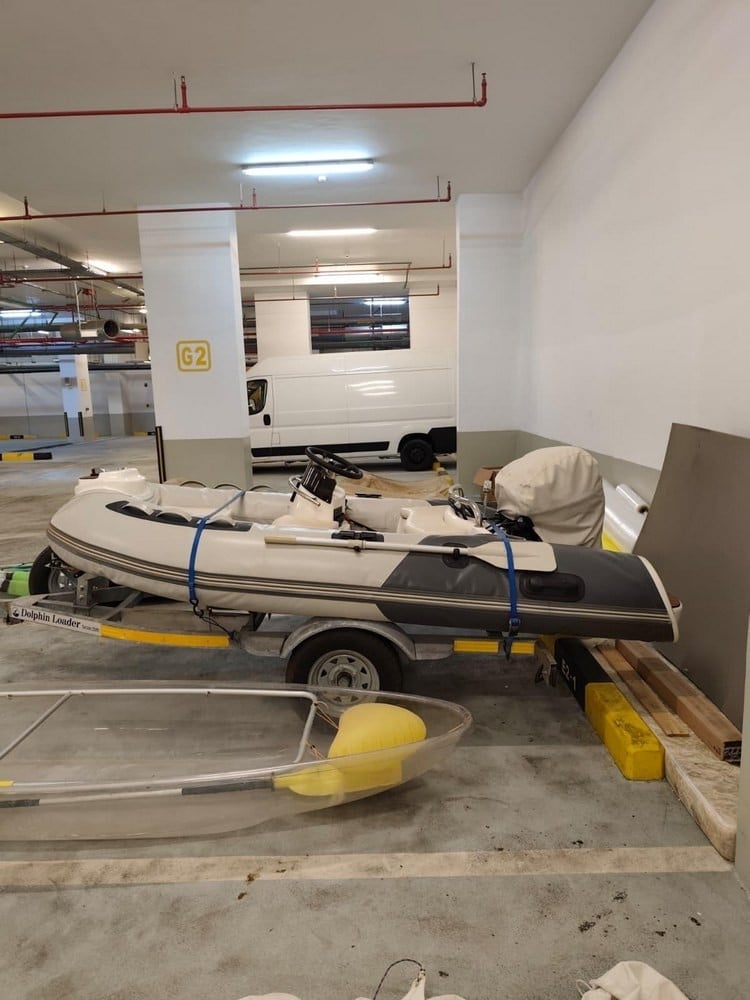 Rigid Inflatable Boat (Rib) With Trailer With 15 Hp Motor - 1
