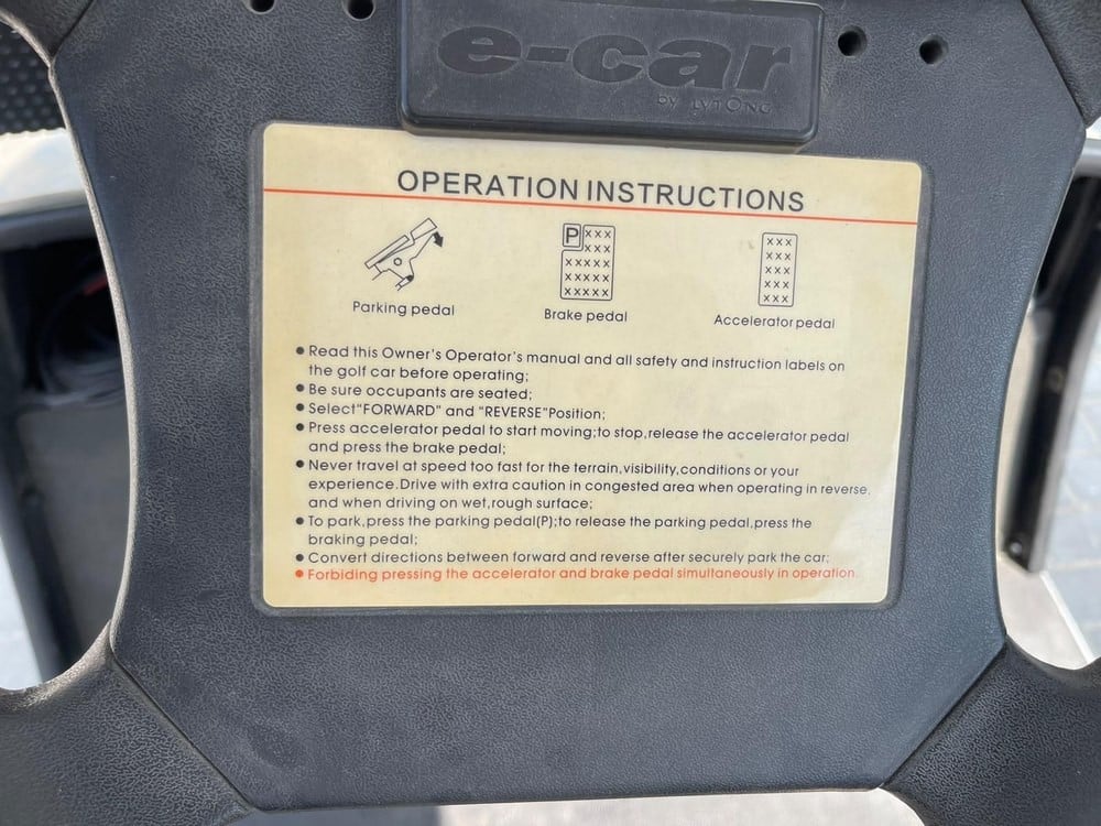Electric Golf Cart - 6