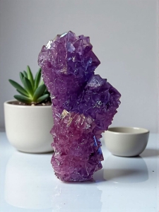 Antiques Large Piece of Purple Alonite Crystal-34086 | Mz...