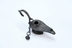 Pair of Traditional Metal Lamps - 5