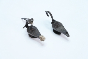 Pair of Traditional Metal Lamps - 2