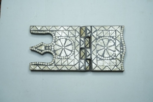 Traditional Inlaid Wooden Quran Stand - 5