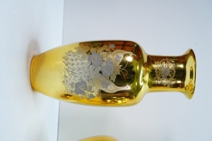 Set of Ornate Golden Vases - 3