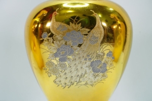 Set of Ornate Golden Vases - 6