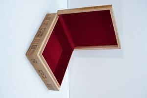 Set of Five Square Wooden Boxes - 4 - 3