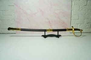 A Luxurious Sword Engraved With The Emblem Of The Republic Of Iraq - 3