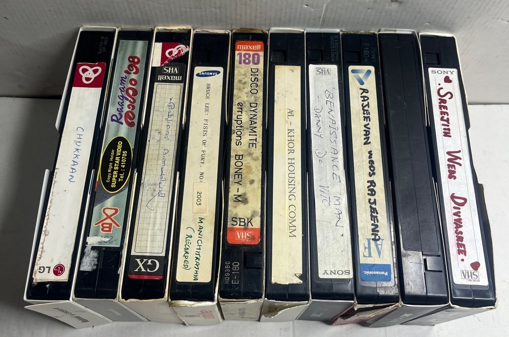 Collection of Vintage VHS Video Tapes - 3