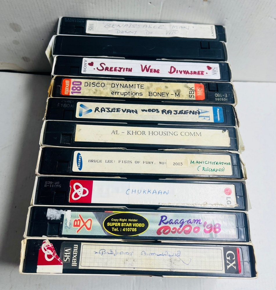 Collection of Vintage VHS Video Tapes - 2