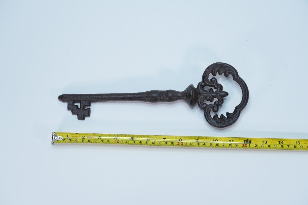 Ornate Metal Key With A Old Design - 2