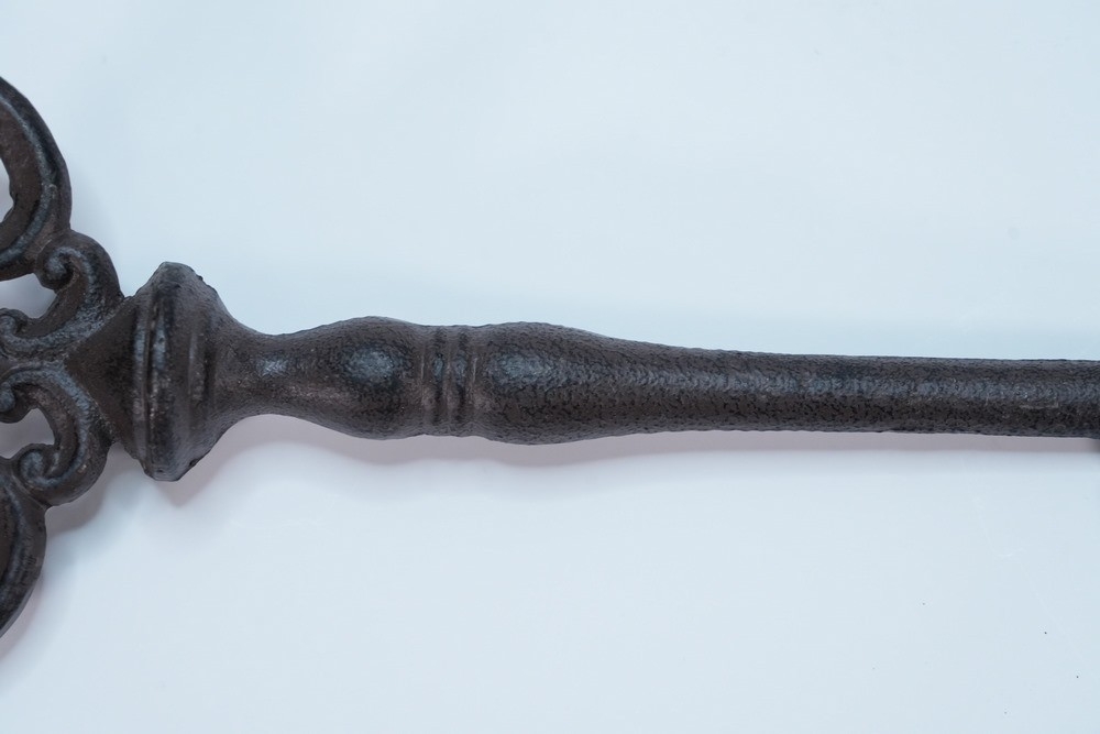 Ornate Metal Key With A Old Design - 6