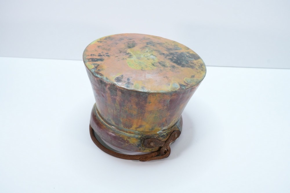 Copper Vessel Dating Back To Around 1850. - 6