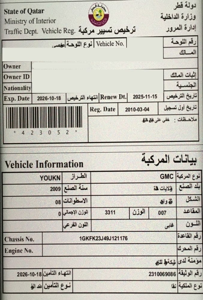 جي إم سي يوكون موديل 2009، Y-15750 - 12