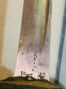 Old British 1908 Pattern Cavalry Sword - 2