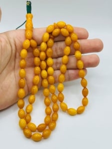 مسباح كهرمان صنوبري قديم - 2