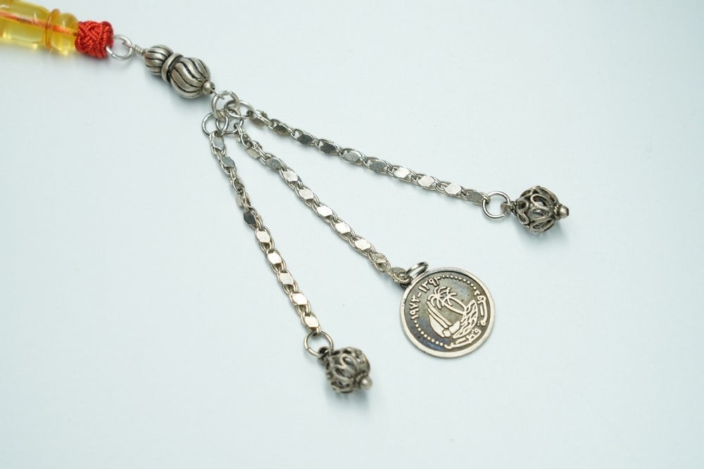 Natural Amber Prayer Beads - 3