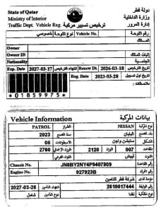 نيسان باترول إس يو ڤي موديل 2023، C-11133 - 11
