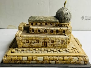 Handcrafted Al-Aqsa Mosque Model - 4