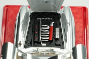 Classic Mercedes Sl300 Car Model In 1:24 Scale, Made Of Alloy With Doors, Hood, And Trunk That Open - 4