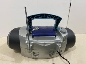 A Classic Portable Radio Equipped With A CD Player And Cassette Recorder From Thomson (Known As A Boombox - 5