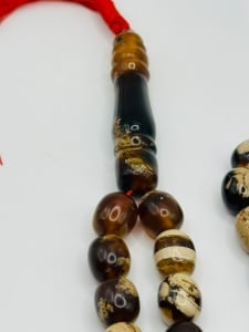 مسباح الكهرمان السومطري الطبيعي الحر - 3